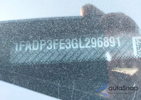 2016 Ford Focus Se из США, поврежденный, VIN 1FADP3FE3GL296891